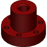 RFLM - Trapezoidal lead screw nuts with flange