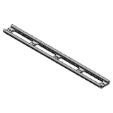 Double rail, reduced weight