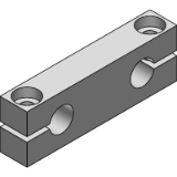 TA - Shaft End Support, Movable, mm