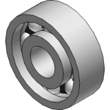 xirodur® B180-Polymerkugellager - Radial deep-groove ball bearings - inch dimensions
